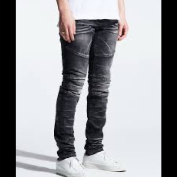 Cryst Denim Distressed Jeans - Picture 1 of 13